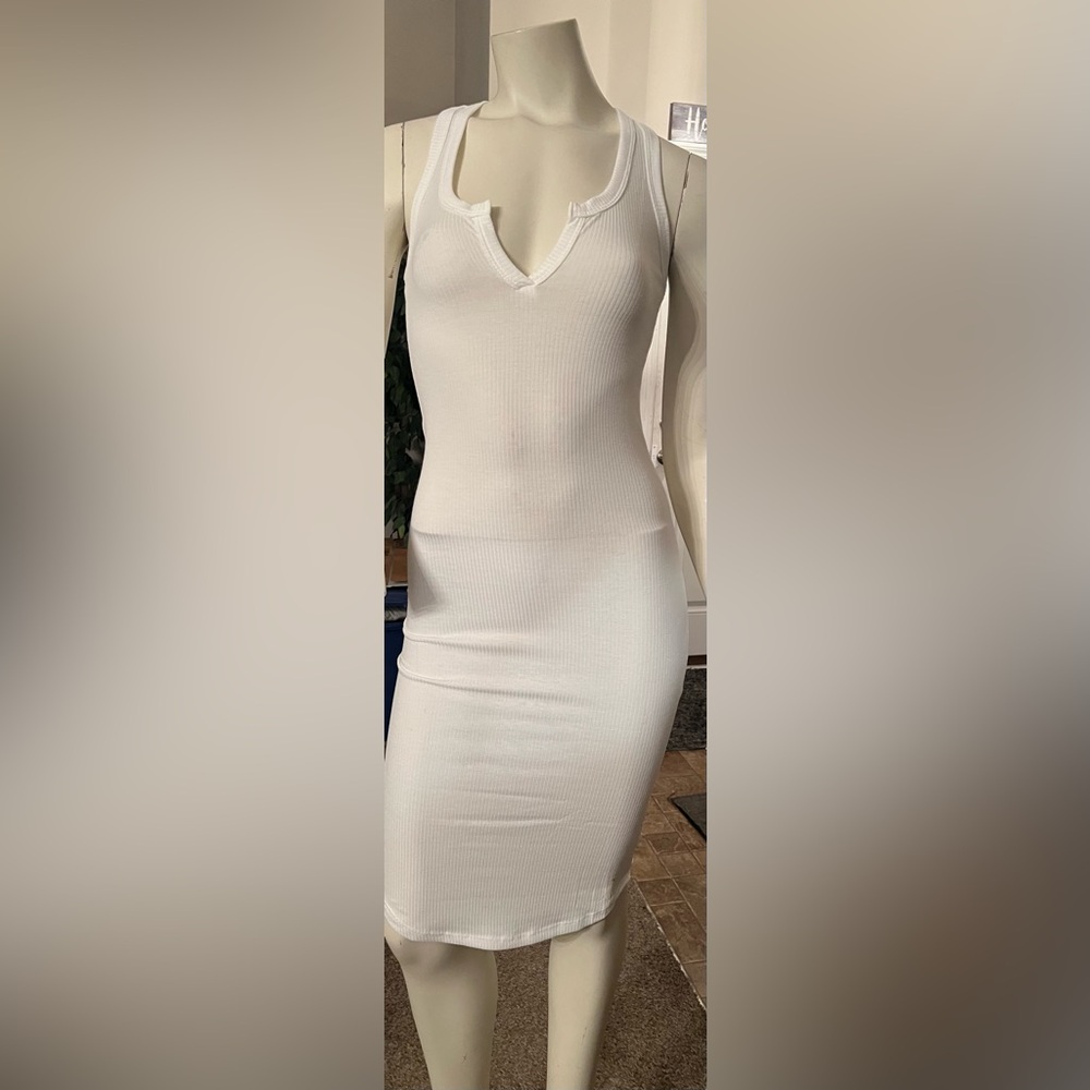 Elegant White Mini Dress